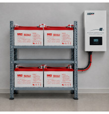 Комплект ИБП Hiden Control HPS30-6048-6000 + 150 Ач АКБ 4 шт. (на 12-13 часов автономии)