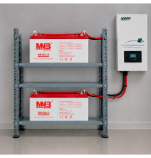 Комплект ИБП Hiden Control HPS30-3024 3000+ 100 Ач АКБ 2 шт.  (на 8 часов автономии)