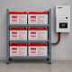 Комплект ИБП Hiden Control HPS30-3024 3000+ 100 Ач АКБ 6 шт.  (на 8 часов автономии)