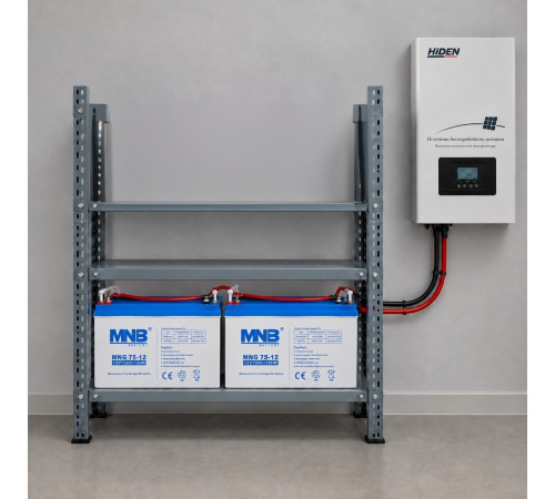 Комплект ИБП Hiden Control HPS30-1512 1500+ 75 Ач 2 шт. АКБ   (на 5 часов автономии) 