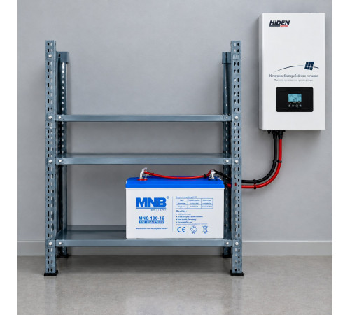 Комплект ИБП Hiden Control HPS30-2012 2000+ 100 Ач АКБ  GEL (на 8 часов автономии)