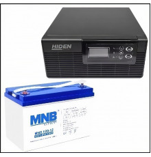 Комплект ИБП Hiden Control HPS20-0612-600+ 100 Ач GEL АКБ  (на 8 часов автономии) 