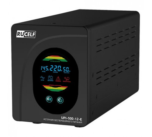Источник бесперебойного питания RUCELF UPI- 500-12-E
