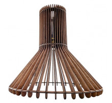 Подвесной светильник из дерева GLANZEN ART-0005-60 bell