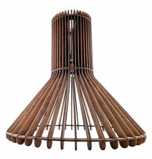 Подвесной светильник из дерева GLANZEN ART-0005-60 bell