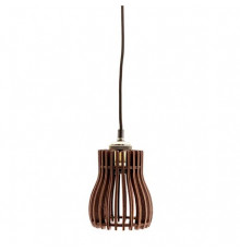 Подвесной светильник из дерева GLANZEN ART-0006-60 baby dark