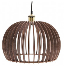 Подвесной светильник из дерева GLANZEN ART-0008-60 wheel dark