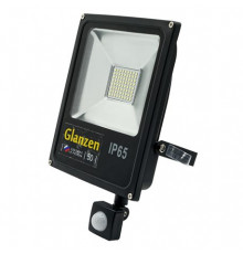 Светодиодный прожектор c датчиком движения GLANZEN FAD-0013-50