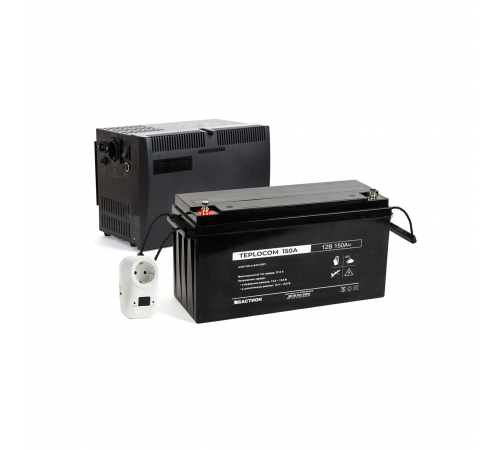 Комплект ИБП TEPLOCOM-500+150TBS Maximum