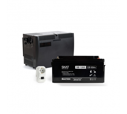 Комплект ИБП TEPLOCOM-500+65+TBS Optimum