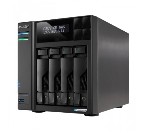 Asustor LOCKERSTOR 4 Gen2 AS6704T Сетевое хранилище 90IX01N1-BW3S40