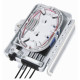Hyperline FO-WBI-4A-GY Бокс оптический настенный