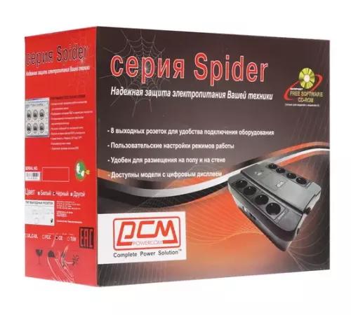 Powercom SPIDER SPD-1000N ИБП