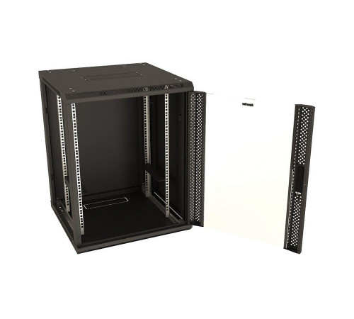 HyperlineTWB-FC-1866-GP-RAL9004 Телекоммуникационный шкаф