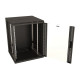 HyperlineTWB-FC-1866-GP-RAL9004 Телекоммуникационный шкаф