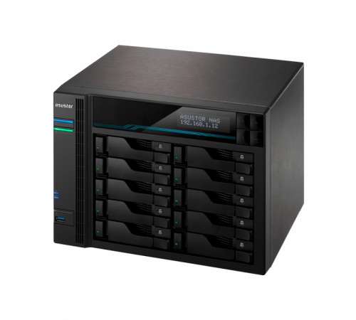 ASUSTOR LOCKERSTOR 10 PROAS7110T Сетевое хранилище 90IX01D1-BW3S10
