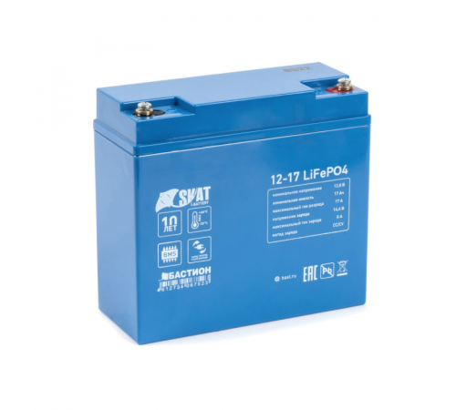 Бастион SKAT I-BATTERY 12-17 LIFEPO4 Аккумулятор литий-железо-фосфатный