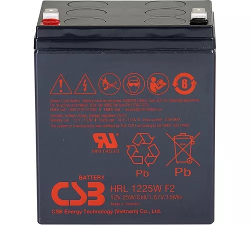 CSB HRL1225W F2 FR Батарея