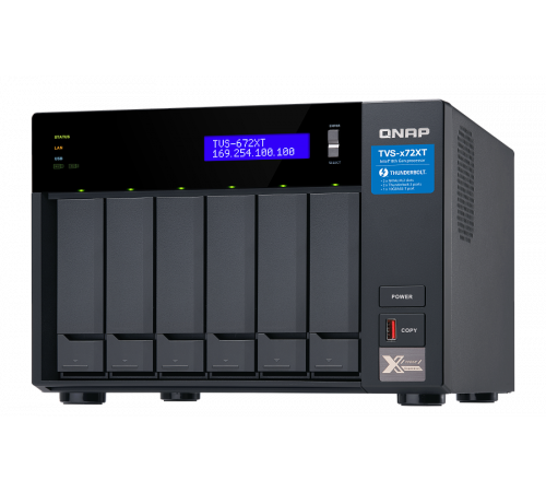 QNAP TVS-672XT (TVS-672XT-I3-8G) Сетевое хранилище
