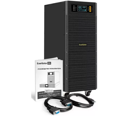 ExeGate TL-575-6kVA.240V.LCD.AVR.T.USB.RS232.SNMP EX296952RUS ИБП