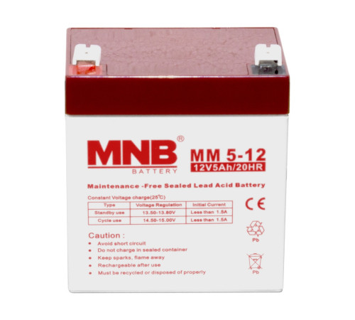 MNB BATTERY MM 5-12 Аккумуляторная батарея