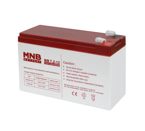MNB BATTERY MM 7.2-12 Аккумуляторная батарея