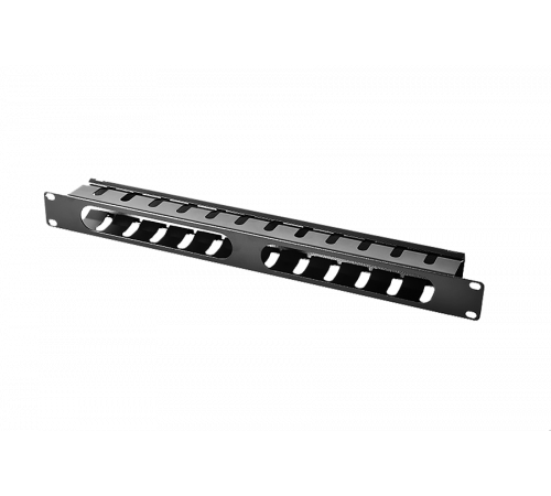 ЦМО ГКЗ-1U-9005 Органайзер кабельный горизонтальный