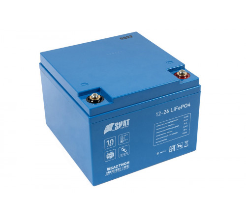 Бастион SKAT I-BATTERY 12-26 LIFEPO4 аккумулятор литий-железо-фосфатный герметизированный