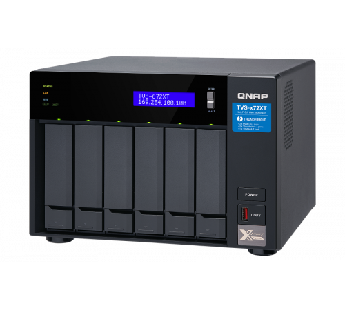 QNAP TVS-672XT (TVS-672XT-I3-8G) Сетевое хранилище