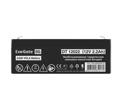 Exegate DT 12022 EP249950RUS Аккумуляторная батарея