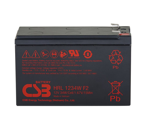 CSB HRL1234W F2 FR Аккумулятор