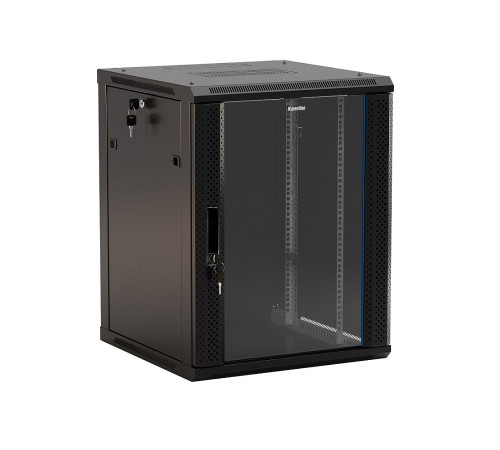 Hyperline TWB-1566-GP-RAL9004 Телекоммуникационный шкаф