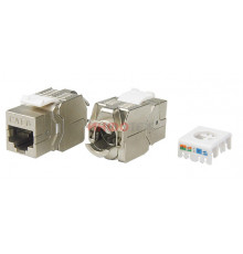 Hyperline KJ8-8P8C-C6-180-TLS-SH-F-WH Вставка