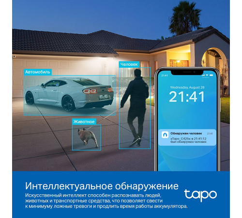 TP-Link TAPO C425 Умная камера с питанием