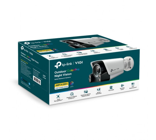 TP-Link VIGI C340S(4MM) Цилиндрическая IP камера