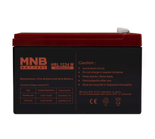 MNB BATTERY HRL 1234 W Аккумулятор
