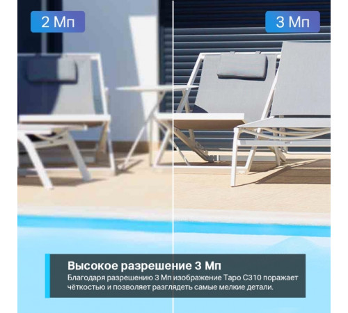 TP-Link TAPO C310 Умная уличная Wi-Fi камера