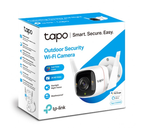 TP-Link TAPO C320WS Умная уличная Wi-Fi IP камера