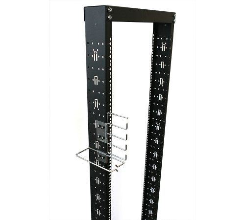 Hyperline ORL1-42-RAL9005 Открытая стойка