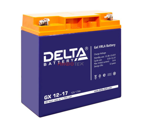 Delta GX 12-17 Аккумуляторная батарея