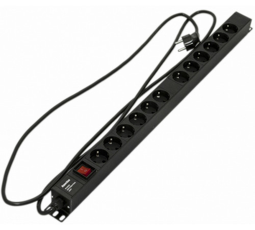Hyperline SHE-12SH-S-2.5EU Блок розеток