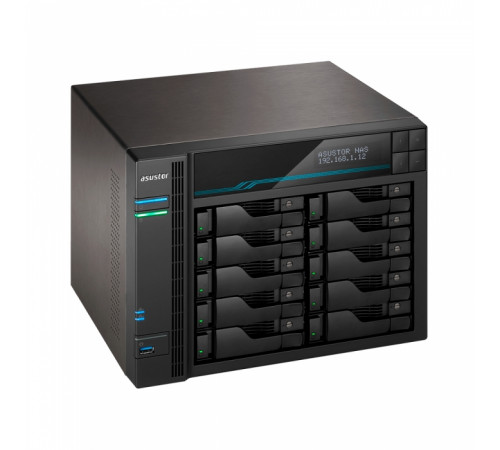ASUSTOR LOCKERSTOR 10 PROAS7110T Сетевое хранилище 90IX01D1-BW3S10