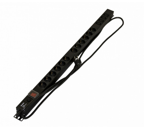Hyperline SHE-6SH-12IEC-S-2.5AIEC Сетевой фильт