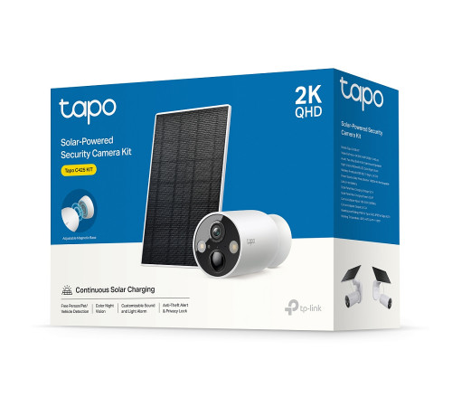 TP-Link TAPO C425 KIT Комплект IP-камеры с солнечной панелью