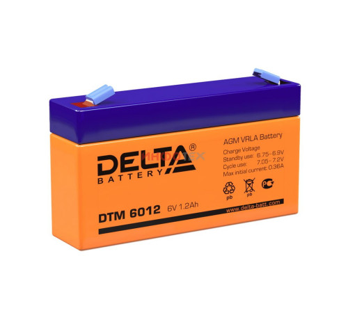 Delta DTM 6012 Аккумуляторная батарея