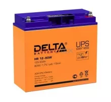 Delta HR 12-80 W Свинцово- кислотный аккумулятор HR12-80 W