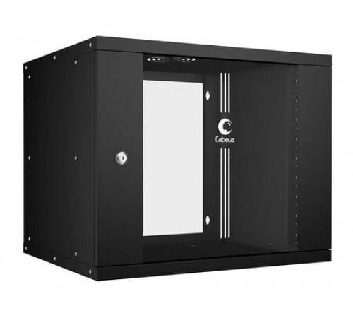 Cabeus WSC-05D-9U55/45-BK Шкаф телекоммуникационный настенный 19
