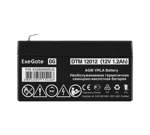 Exegate DTM 12012 EX282956RUS Аккумуляторная батарея