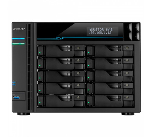 ASUSTOR LOCKERSTOR 10 PROAS7110T Сетевое хранилище 90IX01D1-BW3S10