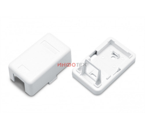 Hyperline SBB3-1-WH Корпус настенной розетки